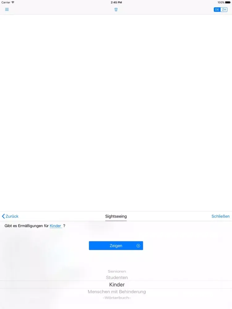 تصاویر Yocoy: Intelligenter Übersetzer Deutsch-Chinesisch iPad 