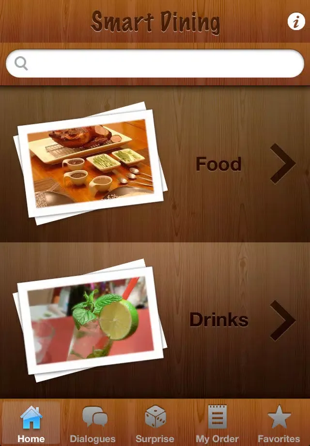 Tangkapan layar China Smart Dining™