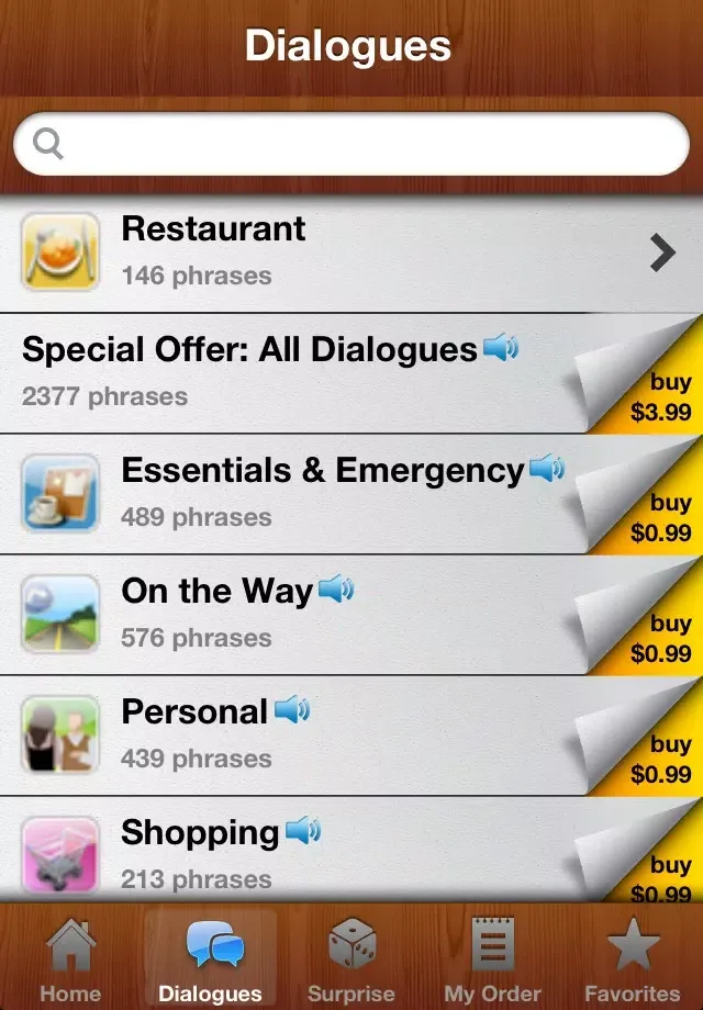 Tangkapan layar China Smart Dining™
