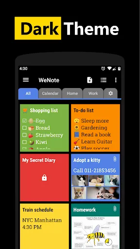 WeNote: Notes Notepad Notebook Screenshots