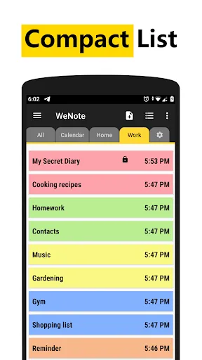 WeNote: Notes Notepad Notebook Screenshots