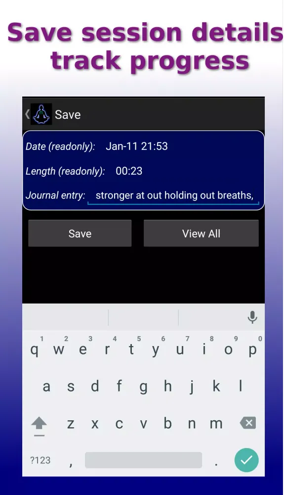Capturas de pantalla de Meditation Breath - Pranayama