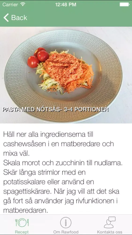 Rawfood Screenshots