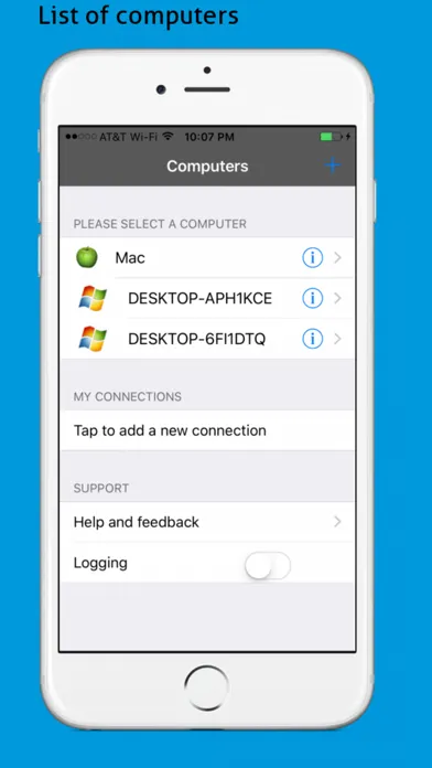 iTouch Remote Free Screenshots