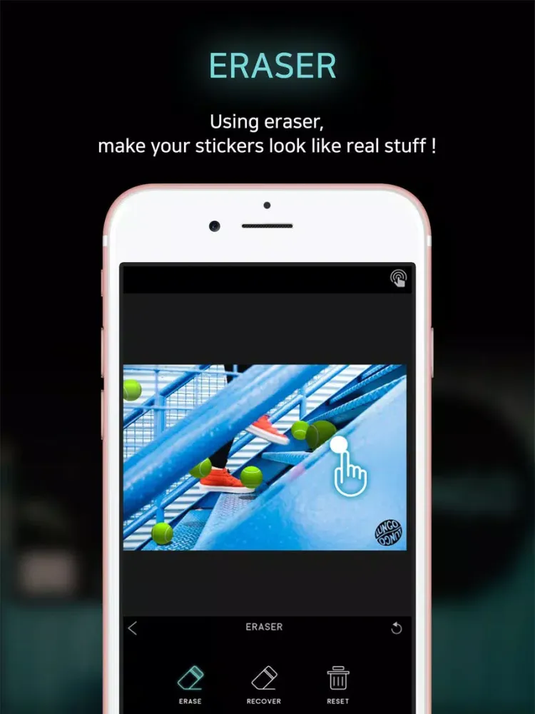 Capturas de tela do LUNGO - 3D Sticker Photo iPad 