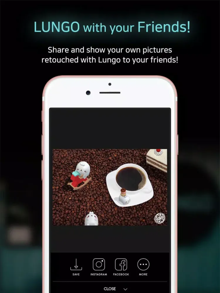 Capturas de tela do LUNGO - 3D Sticker Photo iPad 