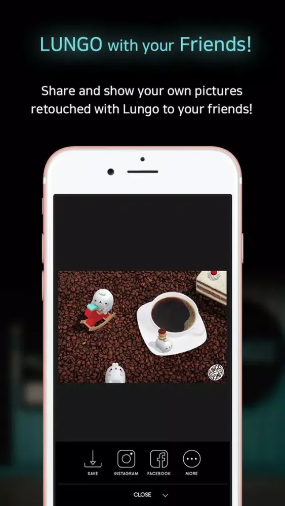 Capturas de tela do LUNGO - 3D Sticker Photo