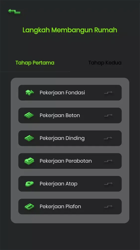 Captures d'écran de Rancangan Anggaran Biaya Rumah