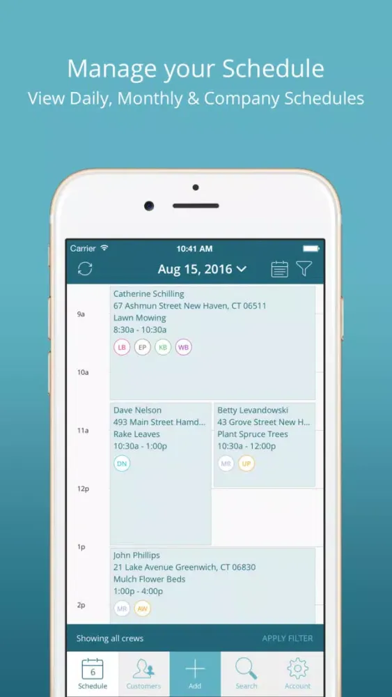 Capturas de tela do Lighthouse - Field Service Mobile Office