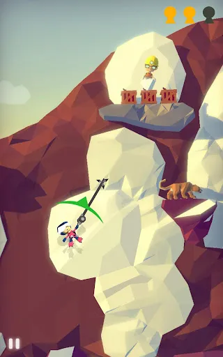 ภาพหน้าจอของ Hang Line: Mountain Climber
