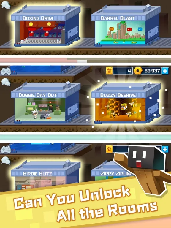 Capturas de pantalla de Rooms of Doom iPad 