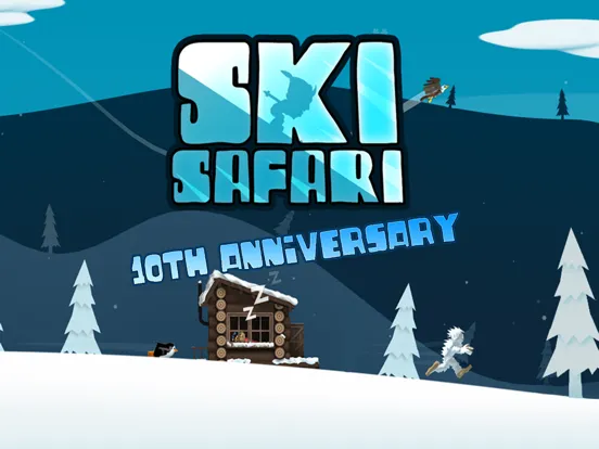 Ski Safari - 10th Anniversary iPad  স্ক্রিনশট