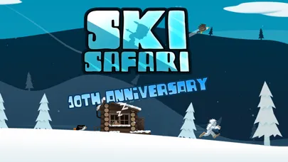 Ski Safari - 10th Anniversary স্ক্রিনশট
