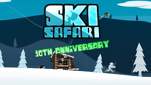 Ảnh chụp màn hình của Ski Safari - 10th Anniversary
