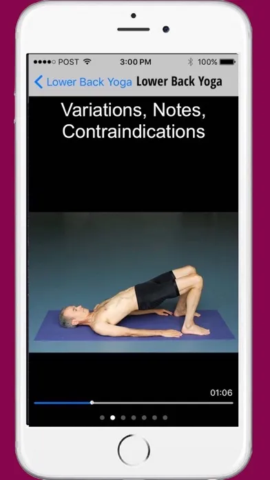 Tangkapan skrin Lower Back Yoga - Floor Class
