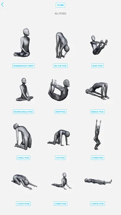 3D Yoga Poses スクリーンショット