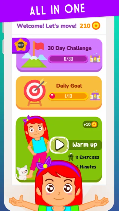 Kids Exercise : Kids Workout स्क्रीनशॉट