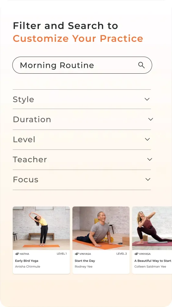 Yoga International スクリーンショット