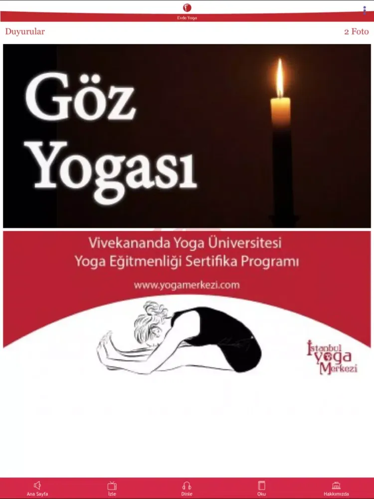 صور Evde Yoga iPad 