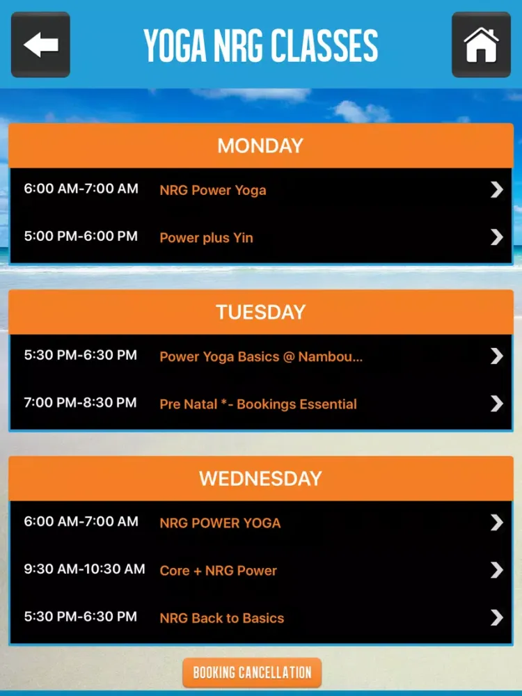 Yoga NRG iPad 應用截圖