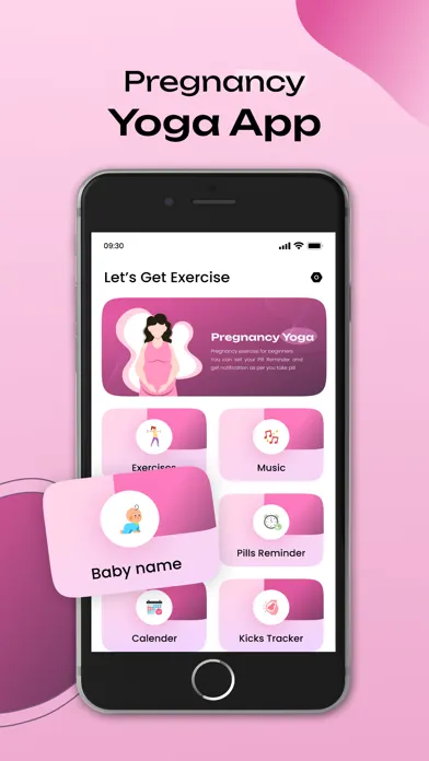 Capturas de pantalla de Pregnancy Yoga App