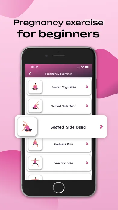 Capturas de pantalla de Pregnancy Yoga App