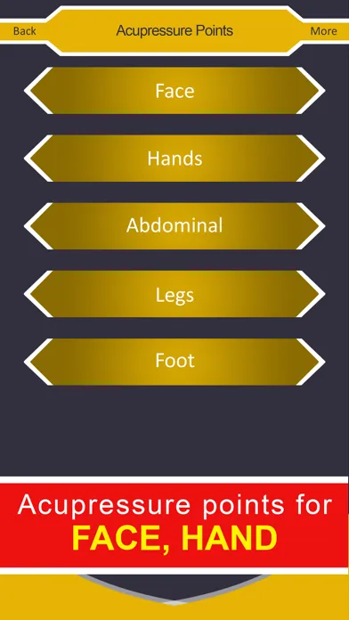 Acupressure Points स्क्रीनशॉट