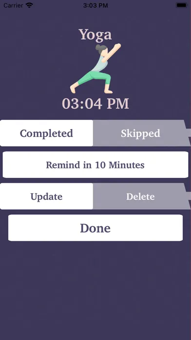 ภาพหน้าจอของ Hindi Yoga Asana Exercise Tips