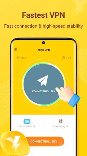 Yoga VPN -Secure Proxy VPN應用截圖