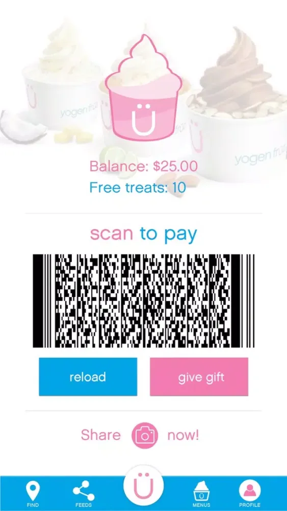 Tangkapan layar Yogen Früz Mobile