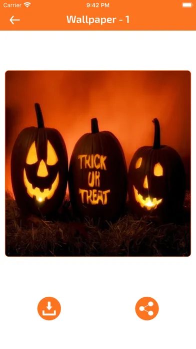 Halloween Cards & Wallpaper Screenshots