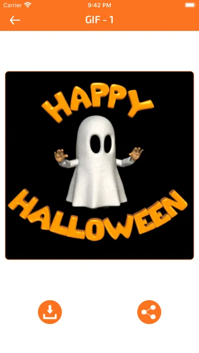 Halloween Cards & Wallpaper Screenshots