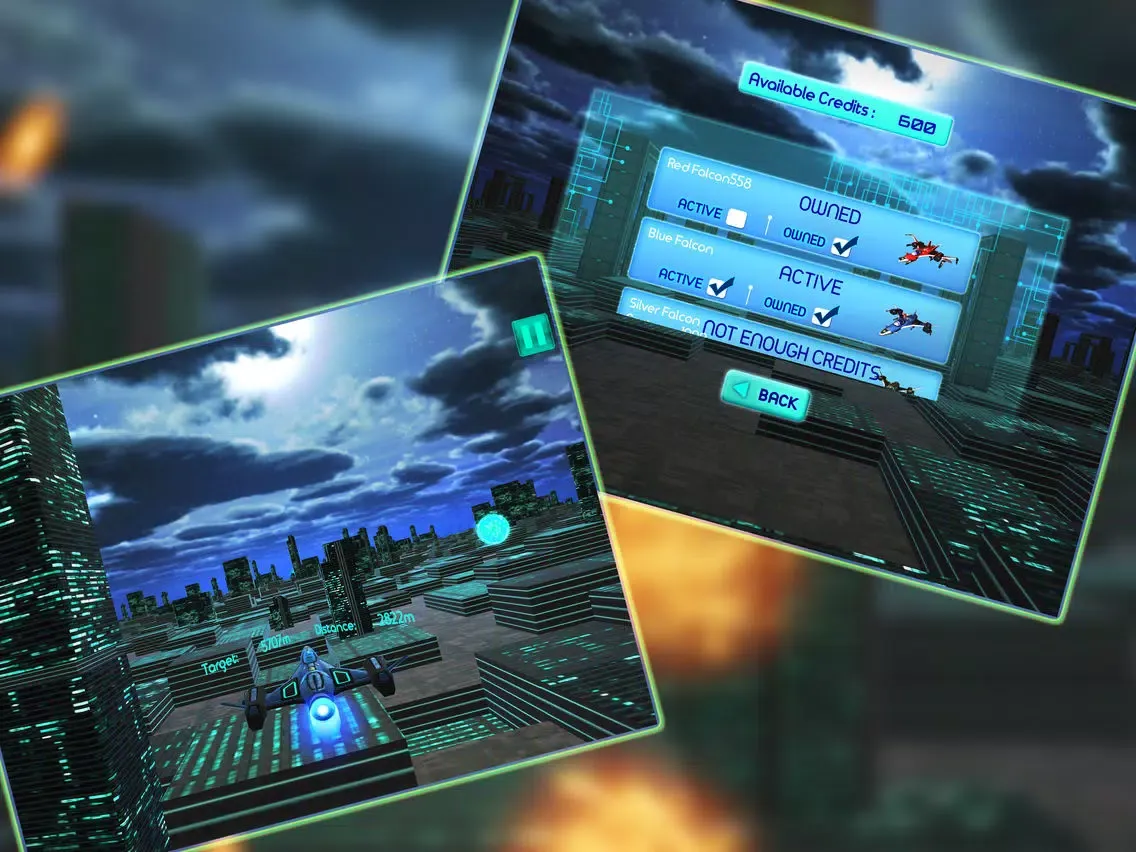 Infinite Space Racing Games iPad  Screenshots