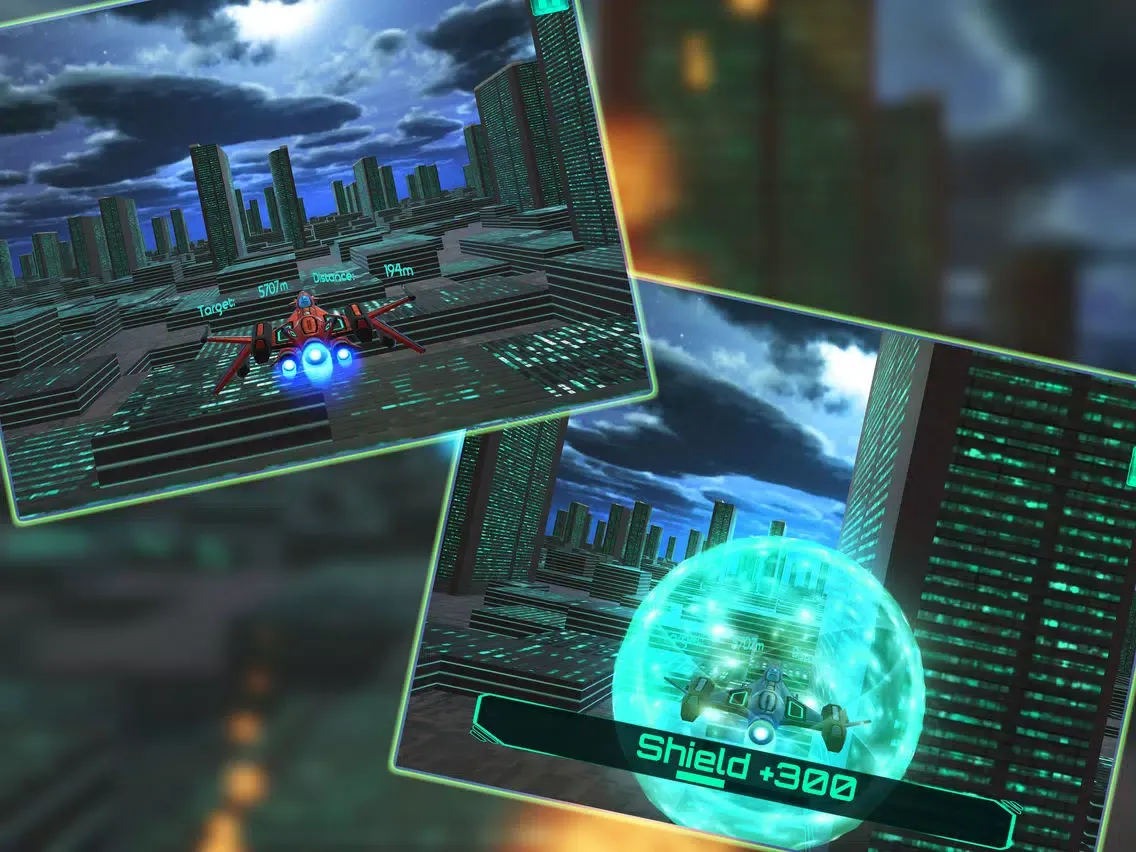 Infinite Space Racing Games iPad  Screenshots