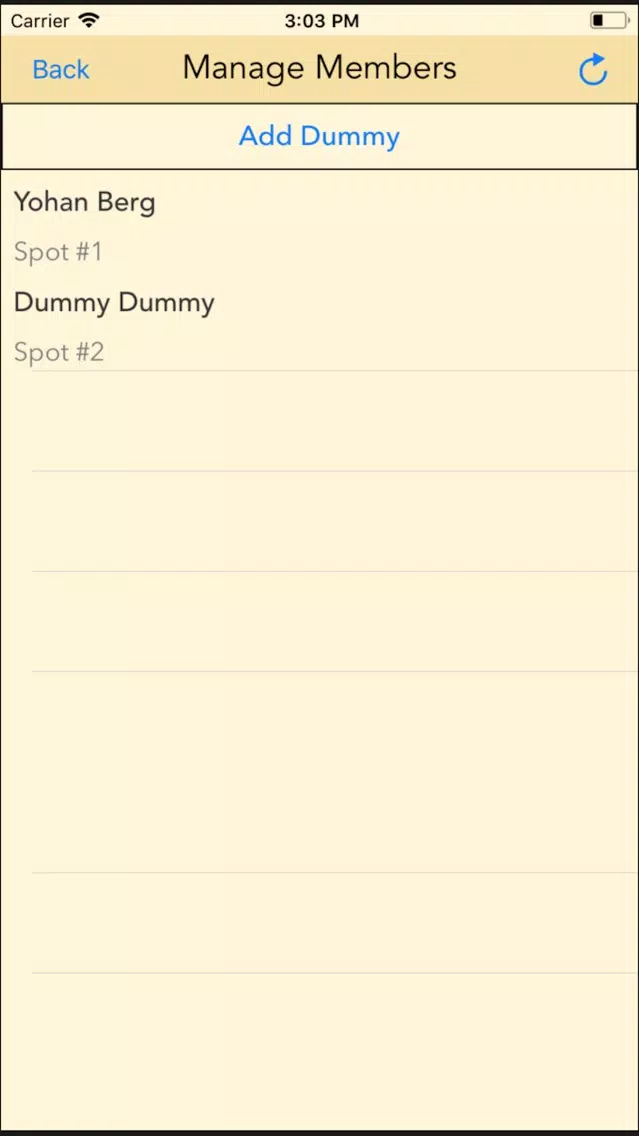 Streamline: Online Line-Up App Screenshots