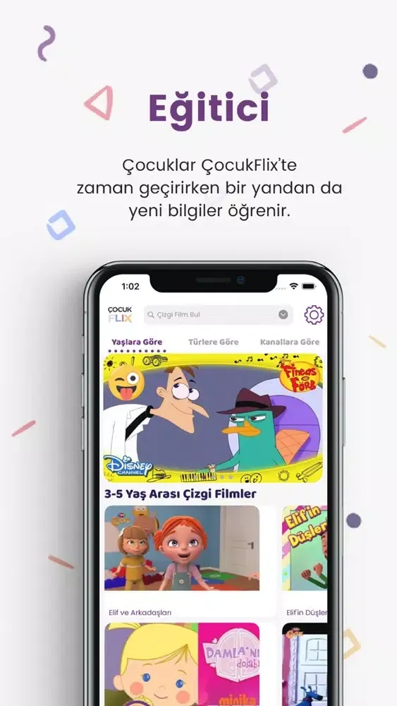 Tangkapan layar ÇocukFlix