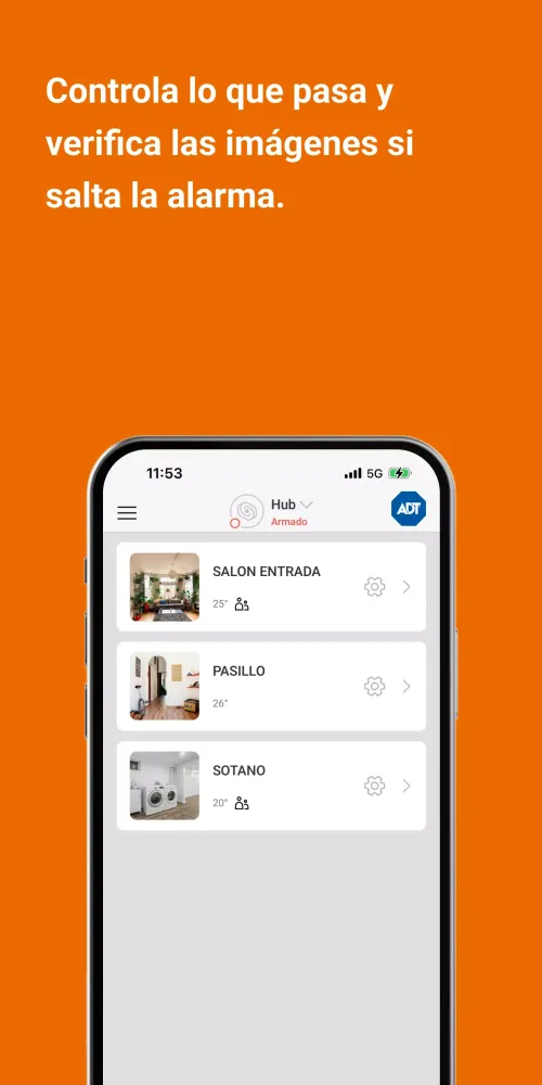 Yoigo ADT Alarma Screenshots