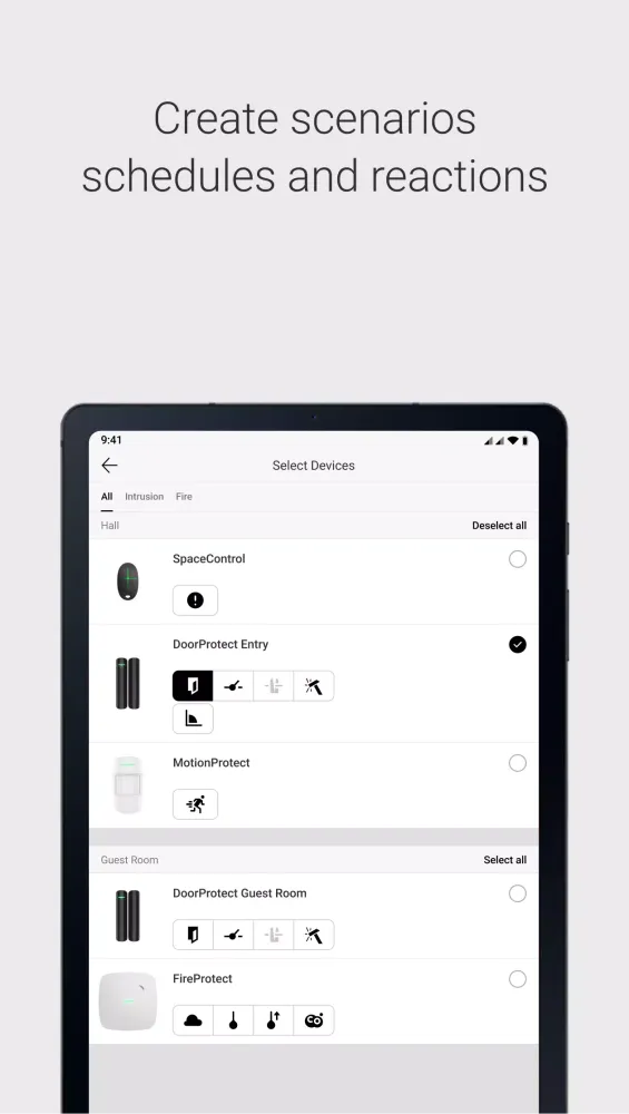 Yoigo ADT Alarma Screenshots