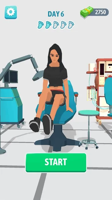 Capturas de pantalla de Foot Clinic - ASMR Feet Care