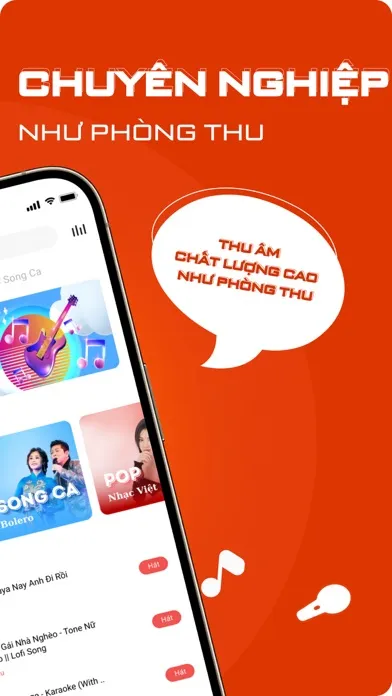 Ảnh chụp màn hình của Yokara - Sing Karaoke Record