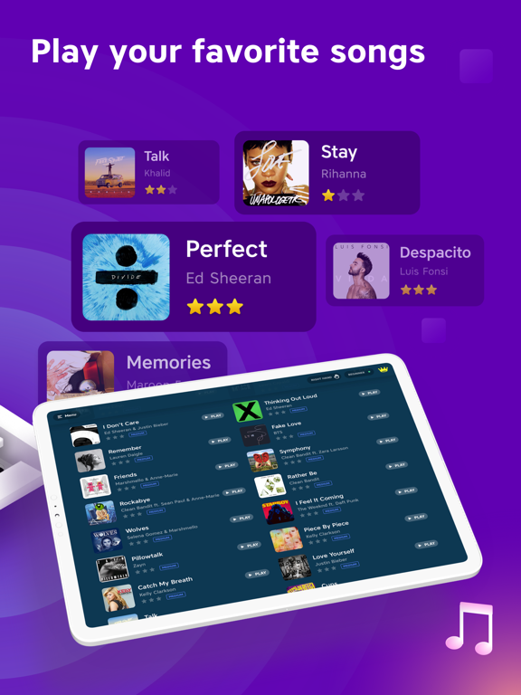 تصاویر Piano Academy by Yokee Music iPad 