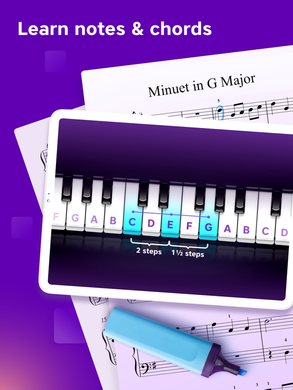 تصاویر Piano Academy by Yokee Music iPad 