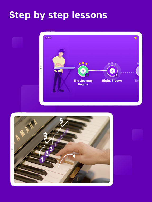 تصاویر Piano Academy by Yokee Music iPad 