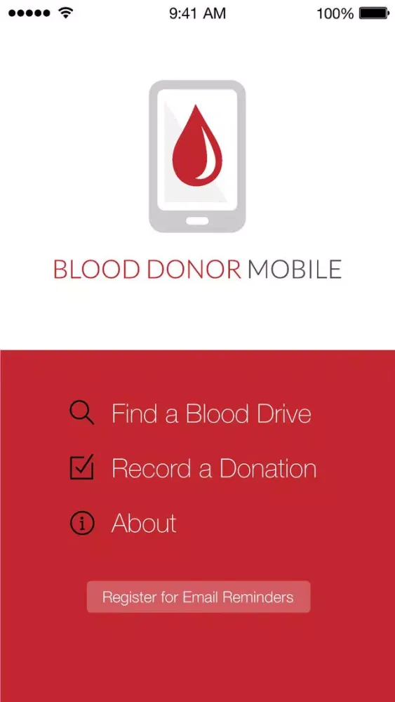 ภาพหน้าจอของ Blood Donor Mobile Plus