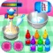 Cooking colorful cupcakes game