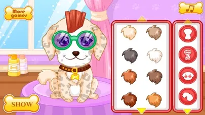Puppy makeover hair salon स्क्रीनशॉट