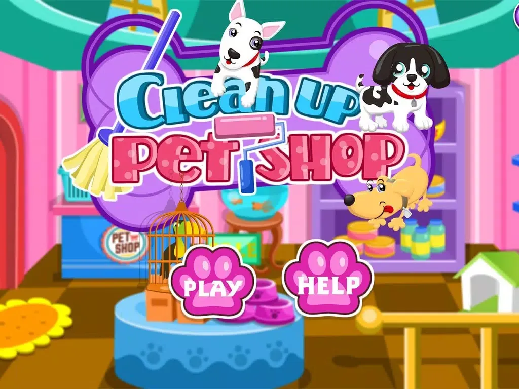 Clean up pet shop iPad  Ekran Görüntüleri