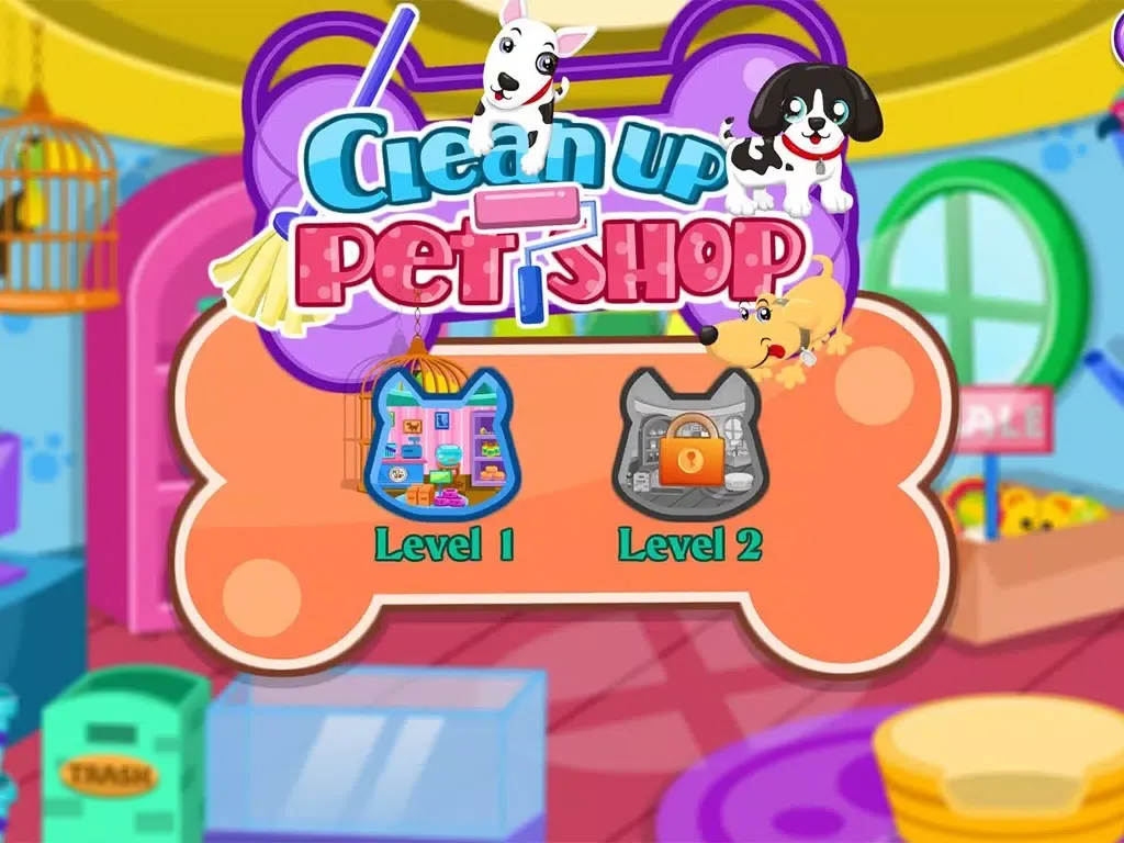 Clean up pet shop iPad  Ekran Görüntüleri