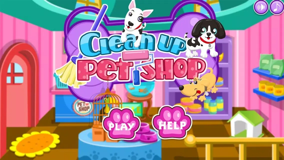 Clean up pet shop Ekran Görüntüleri