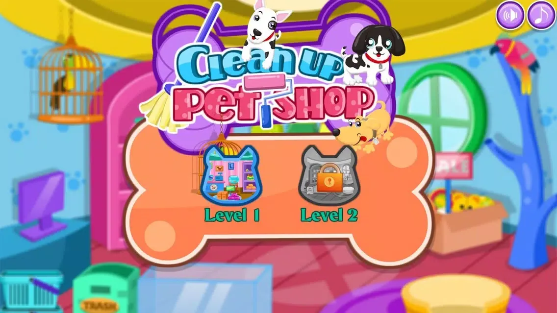 Clean up pet shop Ekran Görüntüleri